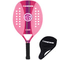 Raquete Beach Tennis Camewin Original Leve Fibra Carbono e Fibra de vidro Raquete Profissional com capa protetora Lançamento